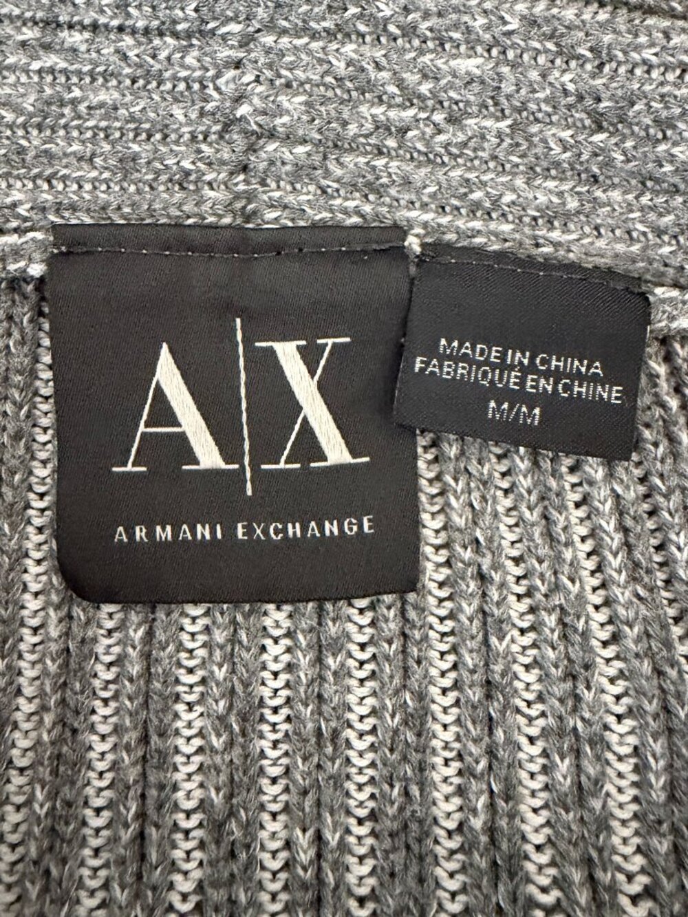 Armani Exchange mock collar sweater - Picture 3 of 10
